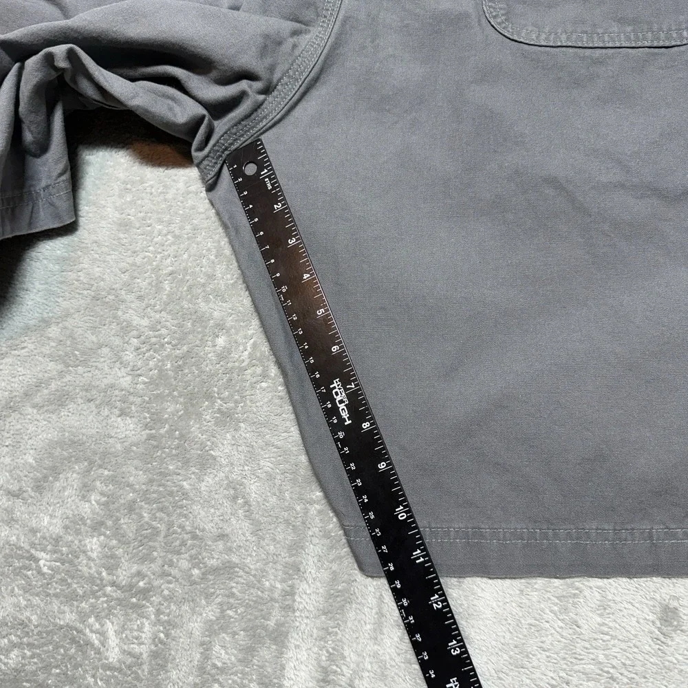 Carhartt B147 FAT Original Fit‎ Mens Gray Canvas Work Shorts Size 40 Utility